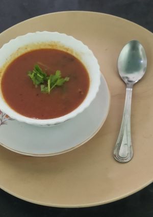Carrot,Tomato Soup (Carrot,Tomato Soup recipe in tamil) செய்முறை முக்கிய புகைப்படம்