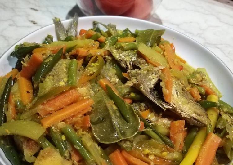 Bahan memasak Ikan Acar Kuning Lezat