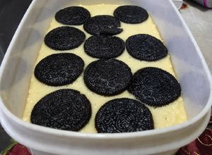 Foto resep Puding roti tawar oreo kukus
