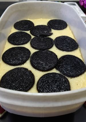 Foto resep Puding roti tawar oreo kukus