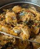 ไก่สมุนไพร นึ่งหม้อแรงดัน