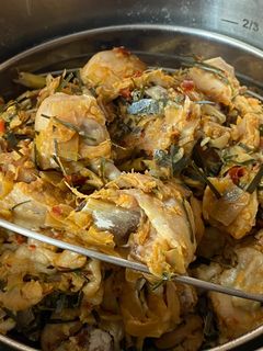 รูปของ ไก่สมุนไพร นึ่งหม้อแรงดัน