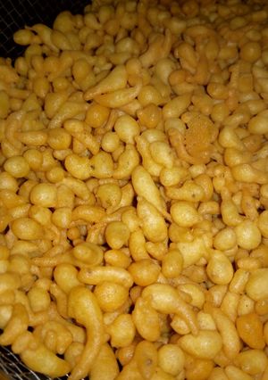 A picture of Besan ki Boondiyan.