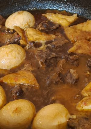 Foto resep Bali Daging Telur dan Tahu