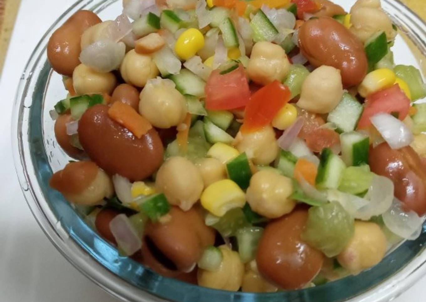 Special Bean chaat healthy chaat