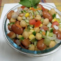 A picture of Special Bean chaat healthy chaat.
