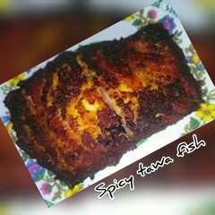 A picture of Spicy tawa fish.