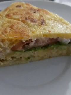 Una foto de Tortilla de patatas vegetal
