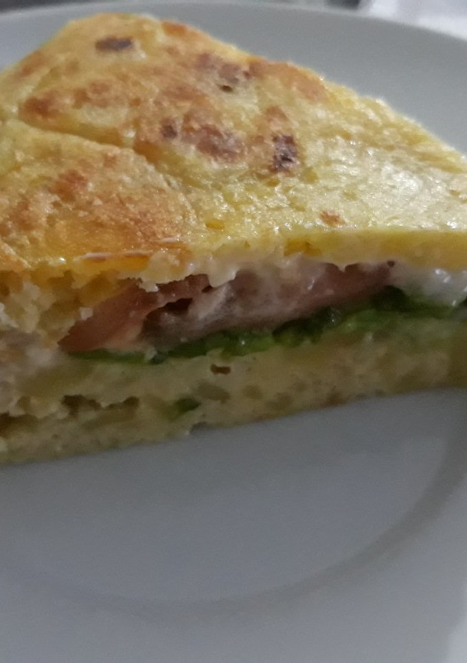 Una foto de Tortilla de patatas vegetal