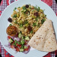 A picture of Fried Mash chana Daal.