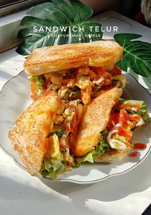Foto resep Sandwich Telur
