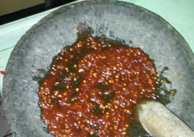 Resep Sambal merah sederhana, Lezat