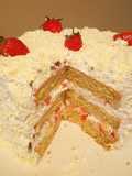 White Forest Cake