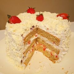 A picture of White Forest Cake.