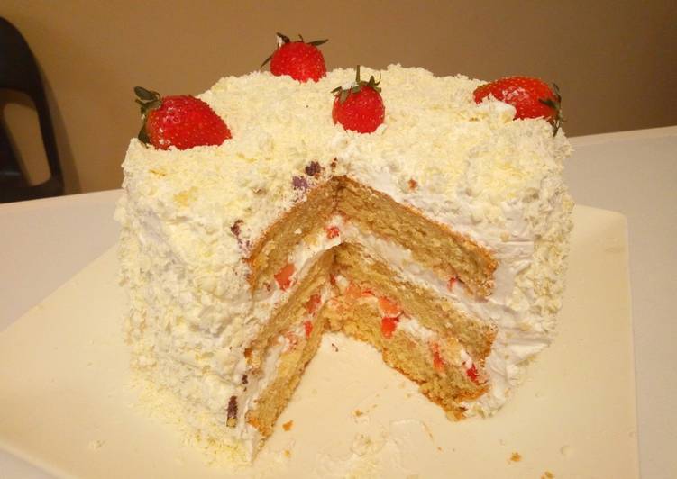 How to Make Award-winning White Forest Cake