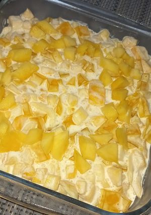 A picture of Marie and Mango Delight.
