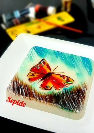 عکسی از دستور طراحی روی ژله