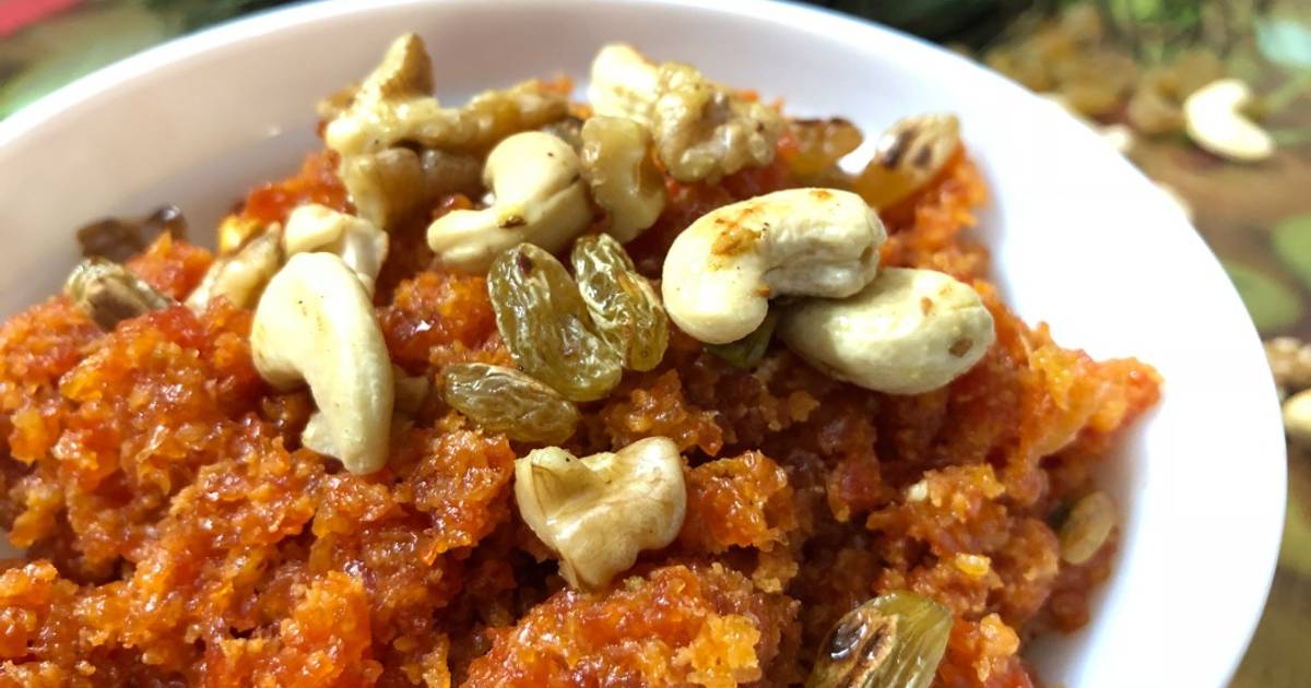 Gajar Ka Halwa (Indian Carrot Pudding) – Quick Winter Dessert ...