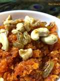 Gajar Ka Halwa (Indian Carrot Pudding) – Quick Winter Dessert - Microwave Method