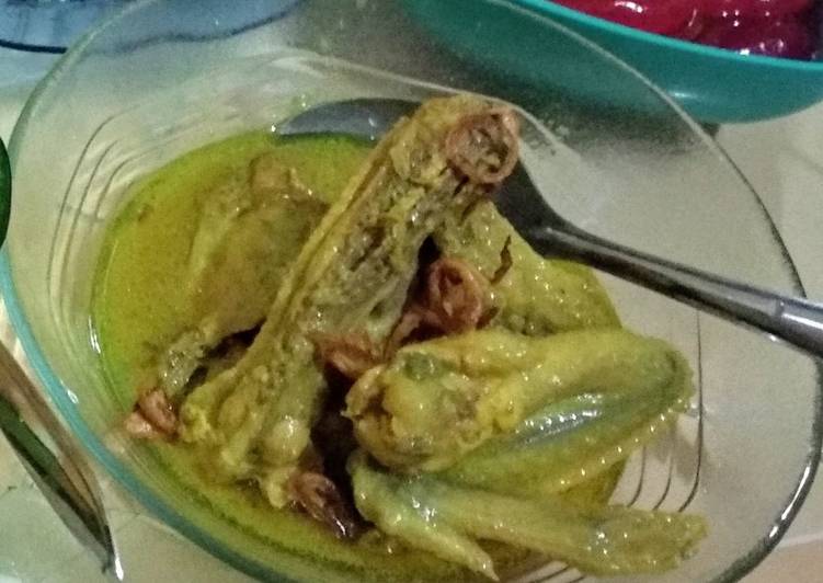 DICOBA@ Resep #BancakanOnlineBarengCookpad Opor ayam kampung menu masakan harian