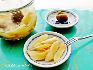 梅汁醃嫩薑