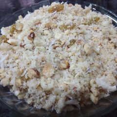 Gond Dryfruit Panjiri A picture of Gond Dryfruit Panjiri.