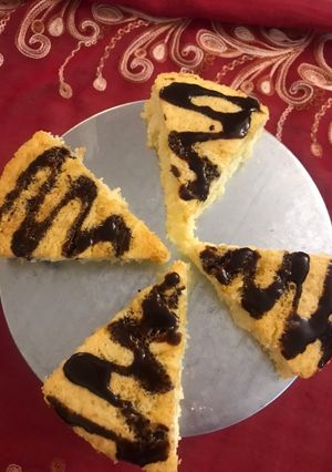 عکسی از دستور کیک شيرداغ