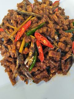 Foto resep Orek Tempe Campur Ikan Teri