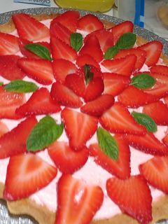 صورة لوصفة تارت بالفراولة 🍓🍓