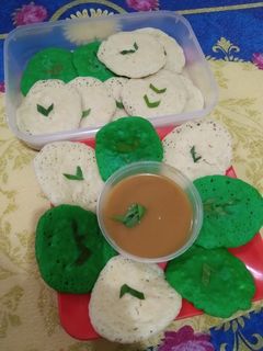Foto resep Serabi kuah kinca teflon