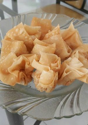 Foto resep Pangsit Goreng isi Ayam