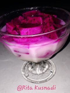 Foto resep 65. Es Buah Naga