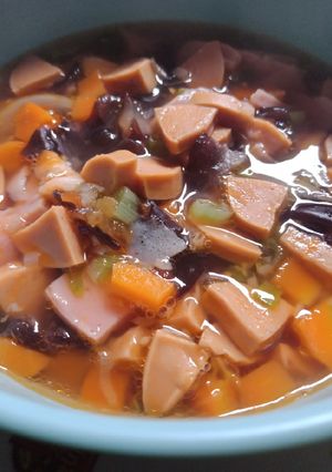 Foto resep Sop merah simple