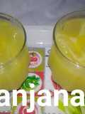 Lichi and mango mocktail