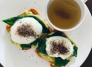 Una foto de Huevos pochados 🍳