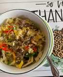 Cơm chiên bò cá mặn