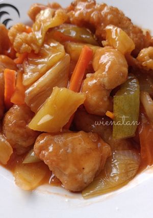 Foto resep Ayam Asam Manis | Ayam Kuluyuk