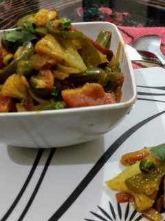 मिक्स वेज (Mix veg recipe in hindi) रेसिपी मुख्य फोटो
