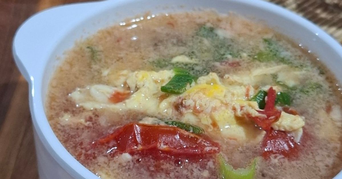 Resep Tan Hua Tang / Sop Telur Tomat Bisa Mpasi 1+ oleh Een Nuraeni ...