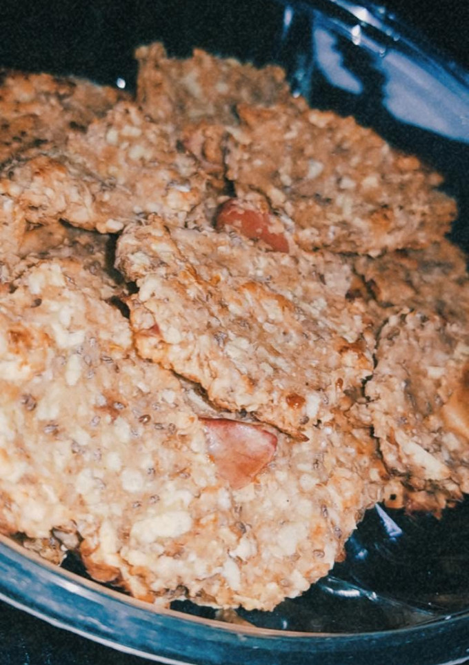 Una foto de Galletitas de avena, manzana y chía