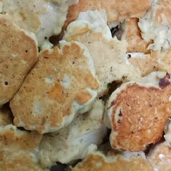 A picture of Chicken Piccatta.
