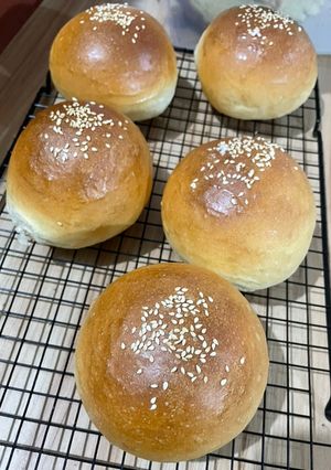 Foto resep Burger Bun / Roti Burger