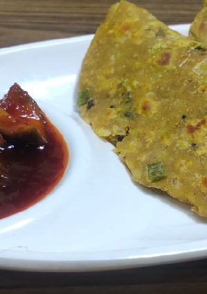 દાળભાત ના થેપલા (Dalbhat Thepla Recipe In Gujarati) રેસીપી મુખ્ય ફોટો