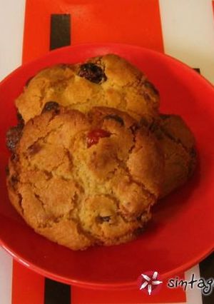 Φωτογραφία της συνταγής Cookies με λευκή σοκολάτα και ξηρούς καρπούς
