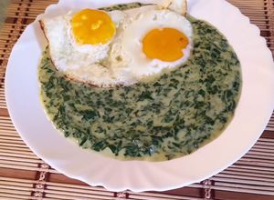 Mángold főzelék recept fotója