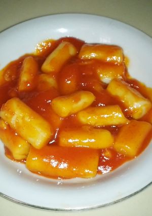 Foto resep Tteokbokki Pedas Simpel dan mudah ala amih fatih