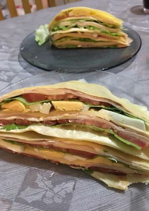 Una foto de Lasagna fría 🤤