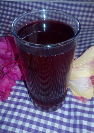 Una foto de Refresco de Rosa Jamaica