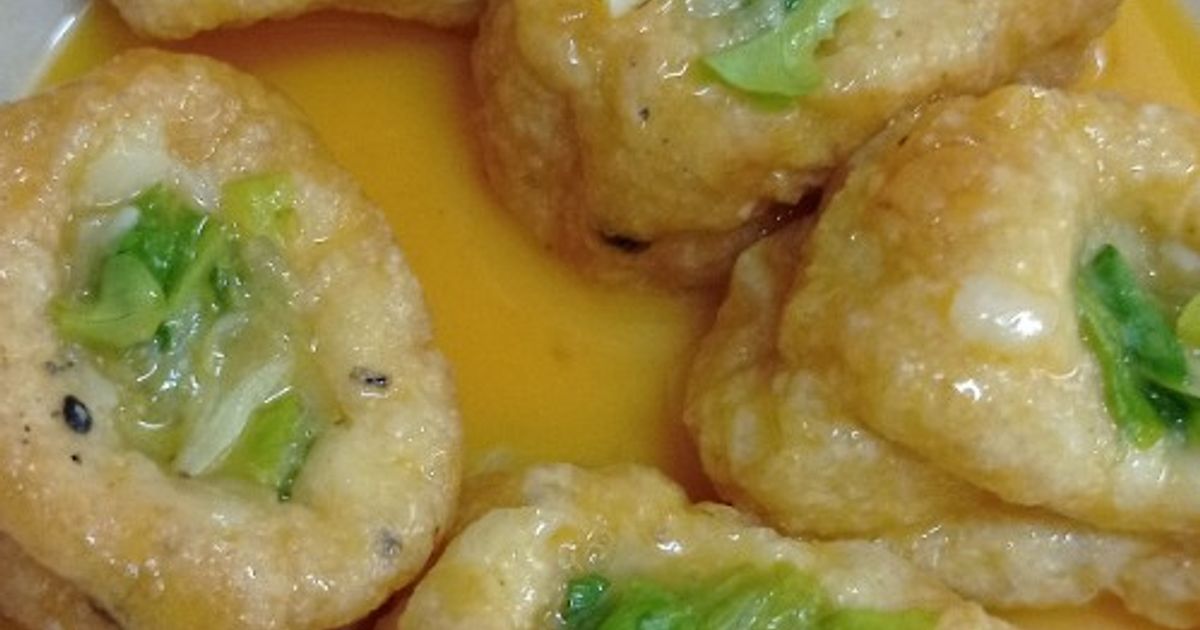 Tahu goreng saus mayo wijen