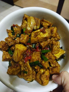 Foto resep Oseng Tahu Tempe Kecap Pedas